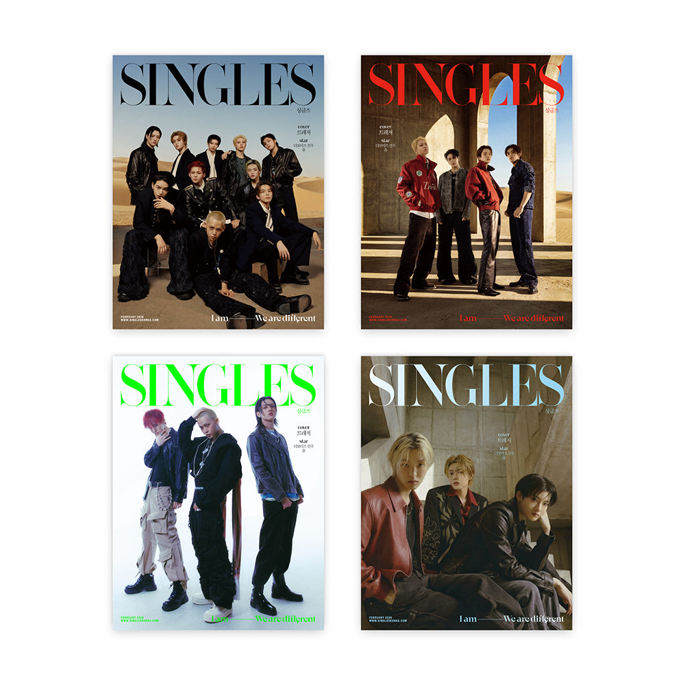 Singles Korea February 2026 : TREASURE