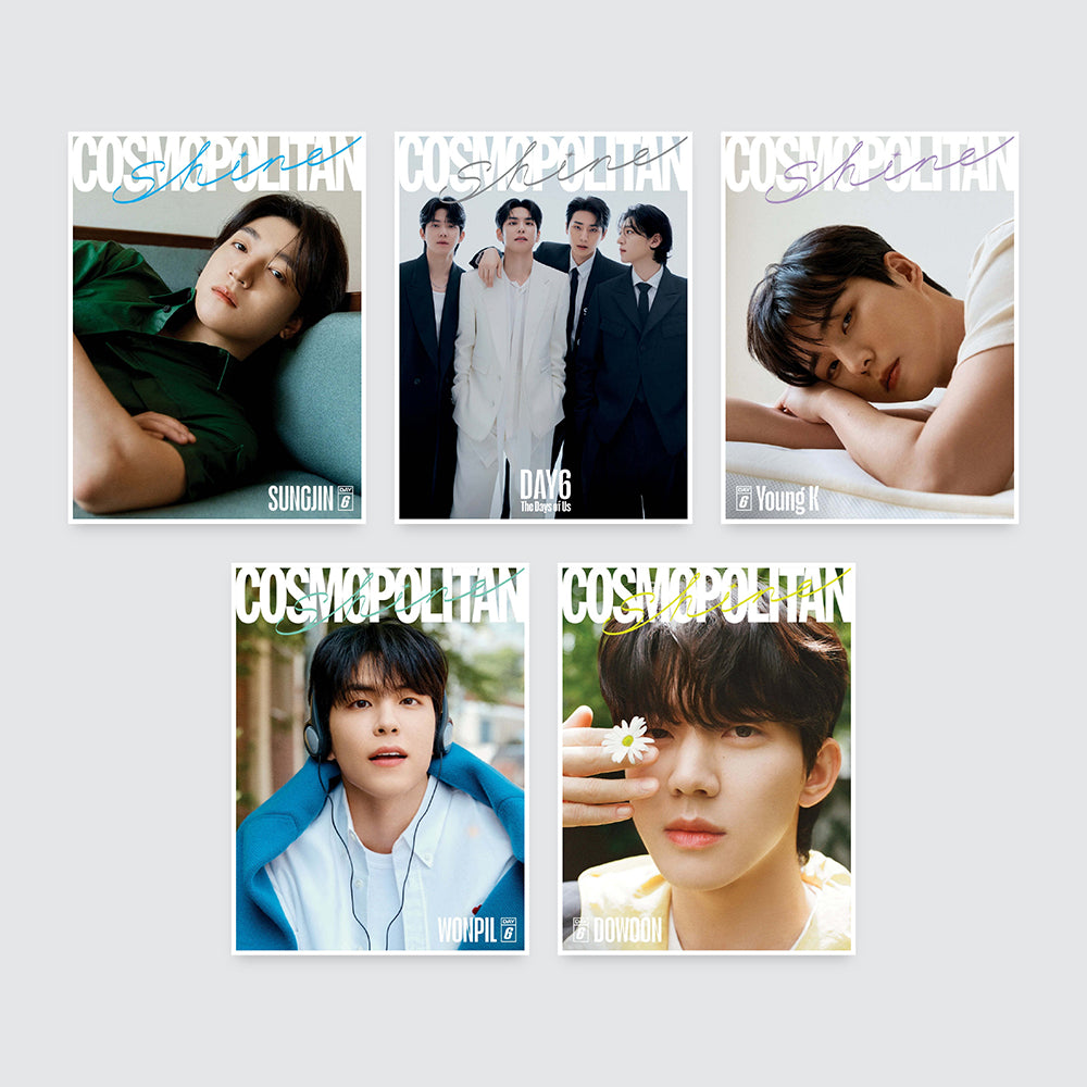 COSMOPOLITAN SHINE Korea Magazine: DAY6 Edition