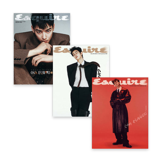 ESQUIRE Korea September 2025 : CHA EUNWOO