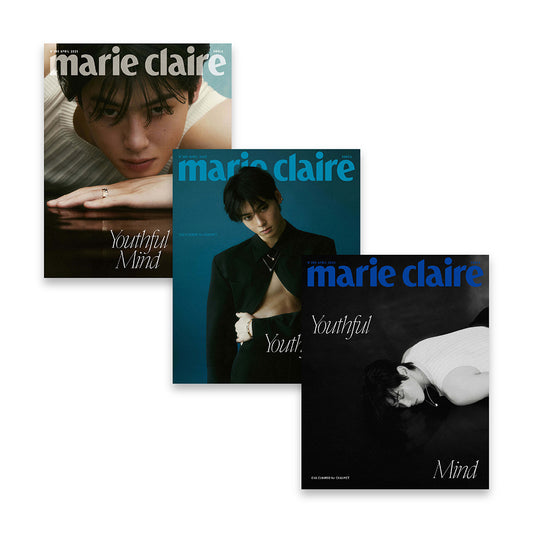 marie claire Korea Magazine April 2025 : Cha Eun Woo Cover