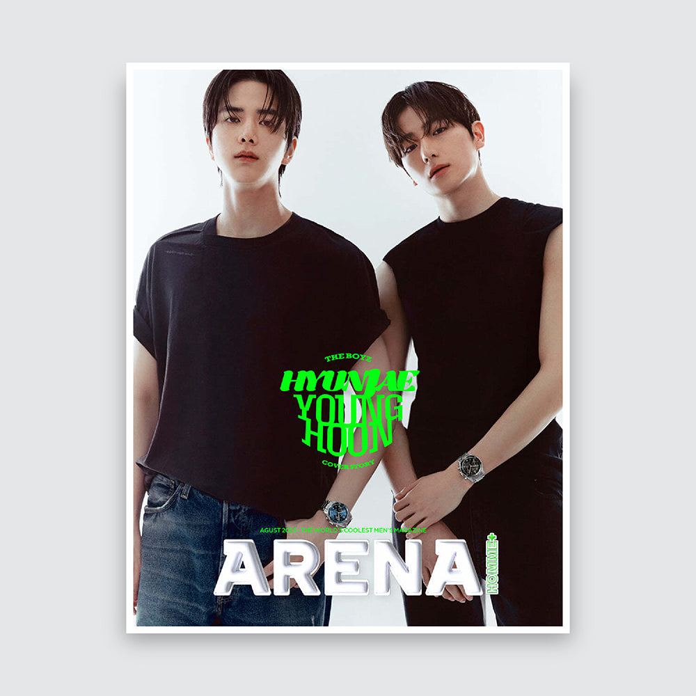 ARENA HOMME+ Korea Magazine August 2023 : THE BOYZ Cover