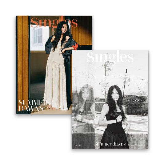 Singles Korea June 2025 : SHIN MIN A Cover
