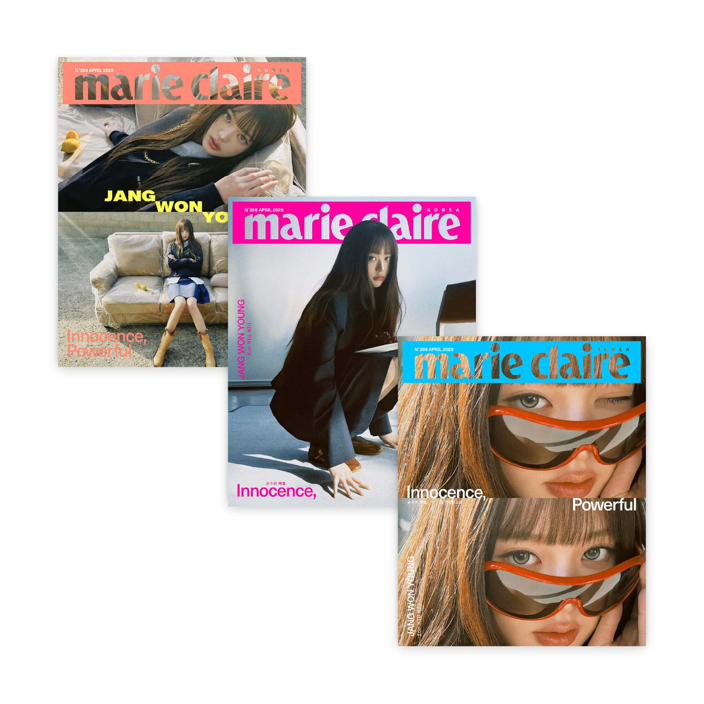 marie claire Korea April 2026: JANG WONYOUNG