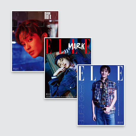ELLE Korea Magazine April 2024 : NCT Mark Cover