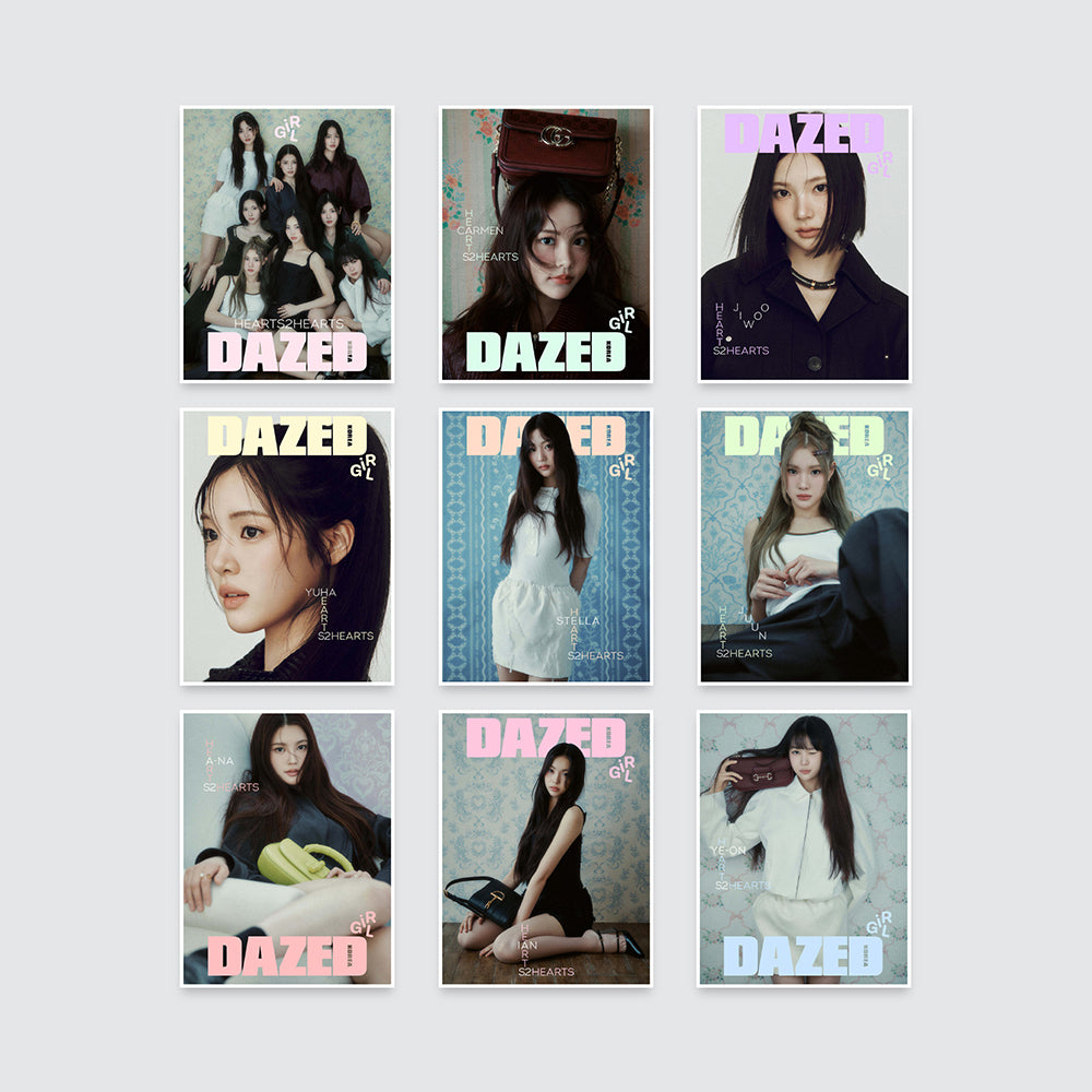 Dazed & Confused GiRL Edition 2022: Hearts2Hearts Cover