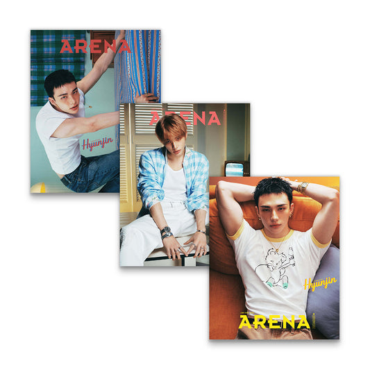 ARENA HOMME+ Korea June 2025 : STRAY KIDS Hyunjin Cover
