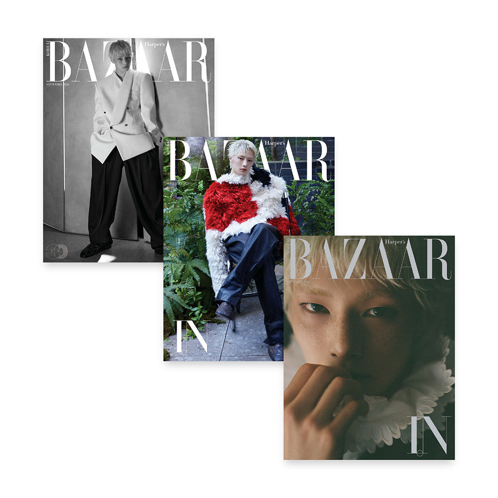 BAZAAR Korea September 2026 : STRAY KIDS I.N