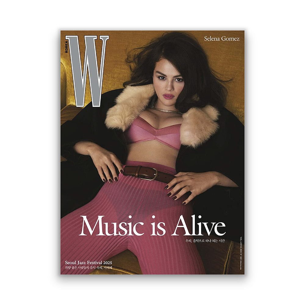 W Korea June 2025 : Selena Gomez Cover