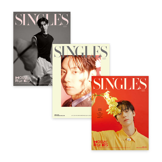 Singles Korea April 2026 : Hwang Minhyun Cover