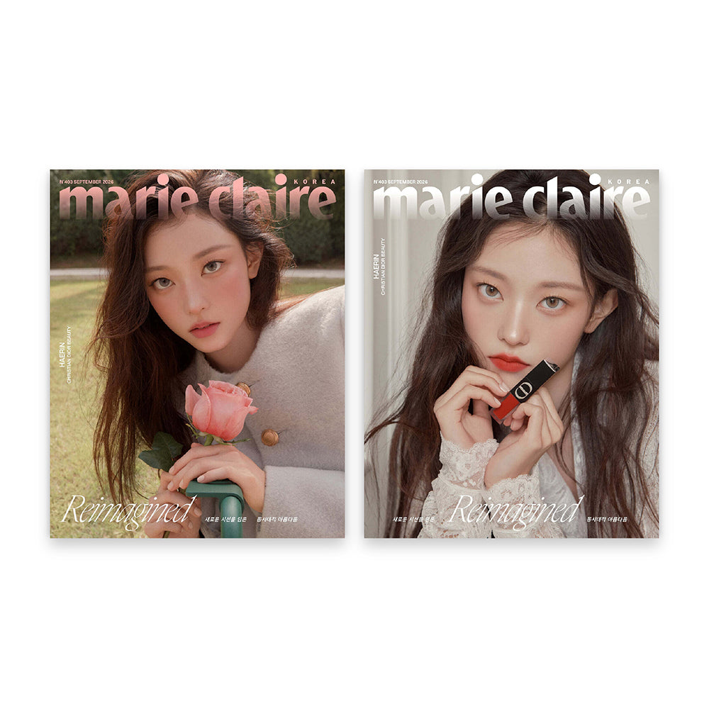marie claire Korea September 2026 : NewJeans HAERIN