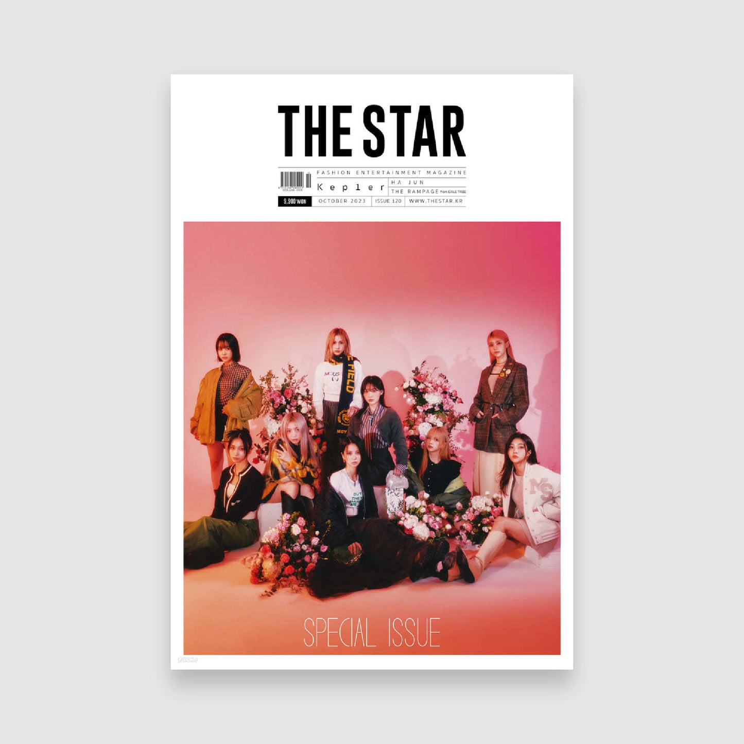 THE STAR Korean Magazine October 2023 : Kep1er Cover (Photocard Included)