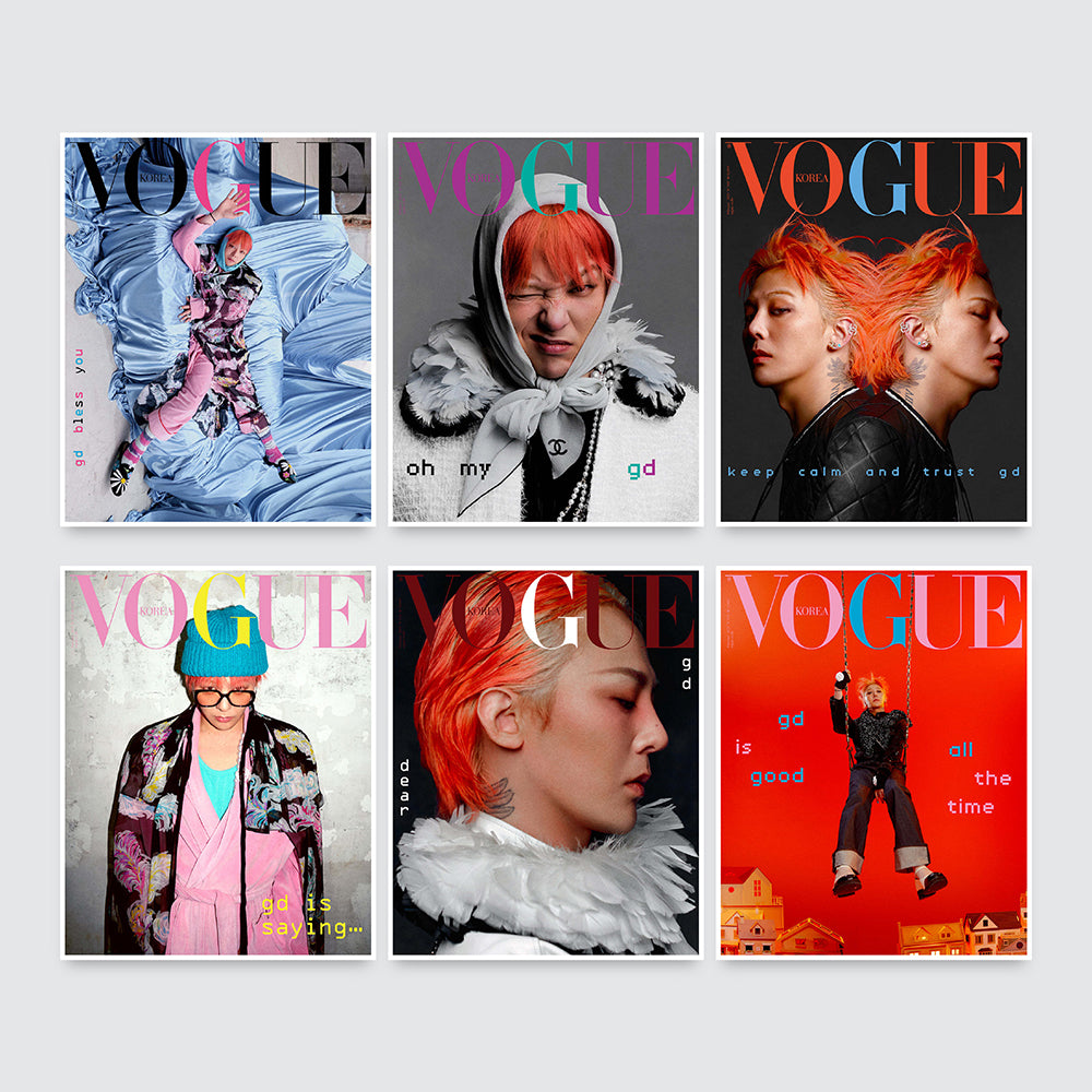 VOGUE Korea Magazine February 2025 : G-DRAGON Cover