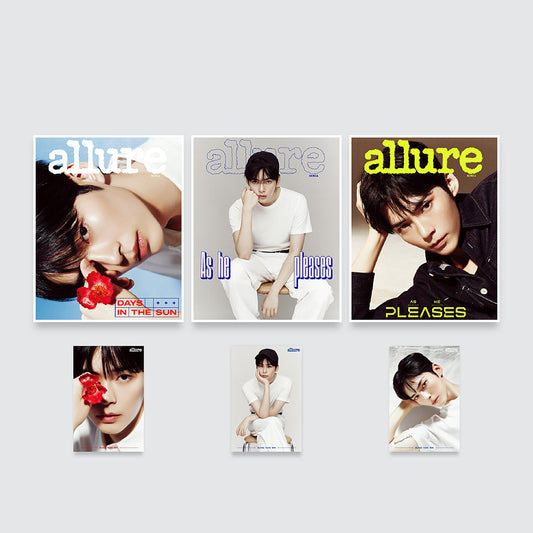 allure Korea Magazine July 2024 : ZB1 Sung Hanbin Cover (Postcard Included)