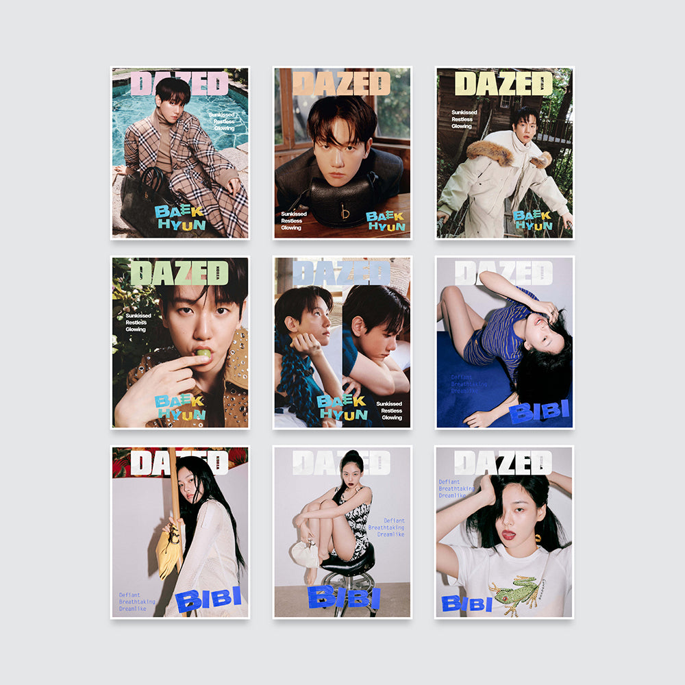 Dazed & Confused Korea Magazine July 2024 : BAEKHYUN / BIBI Cover