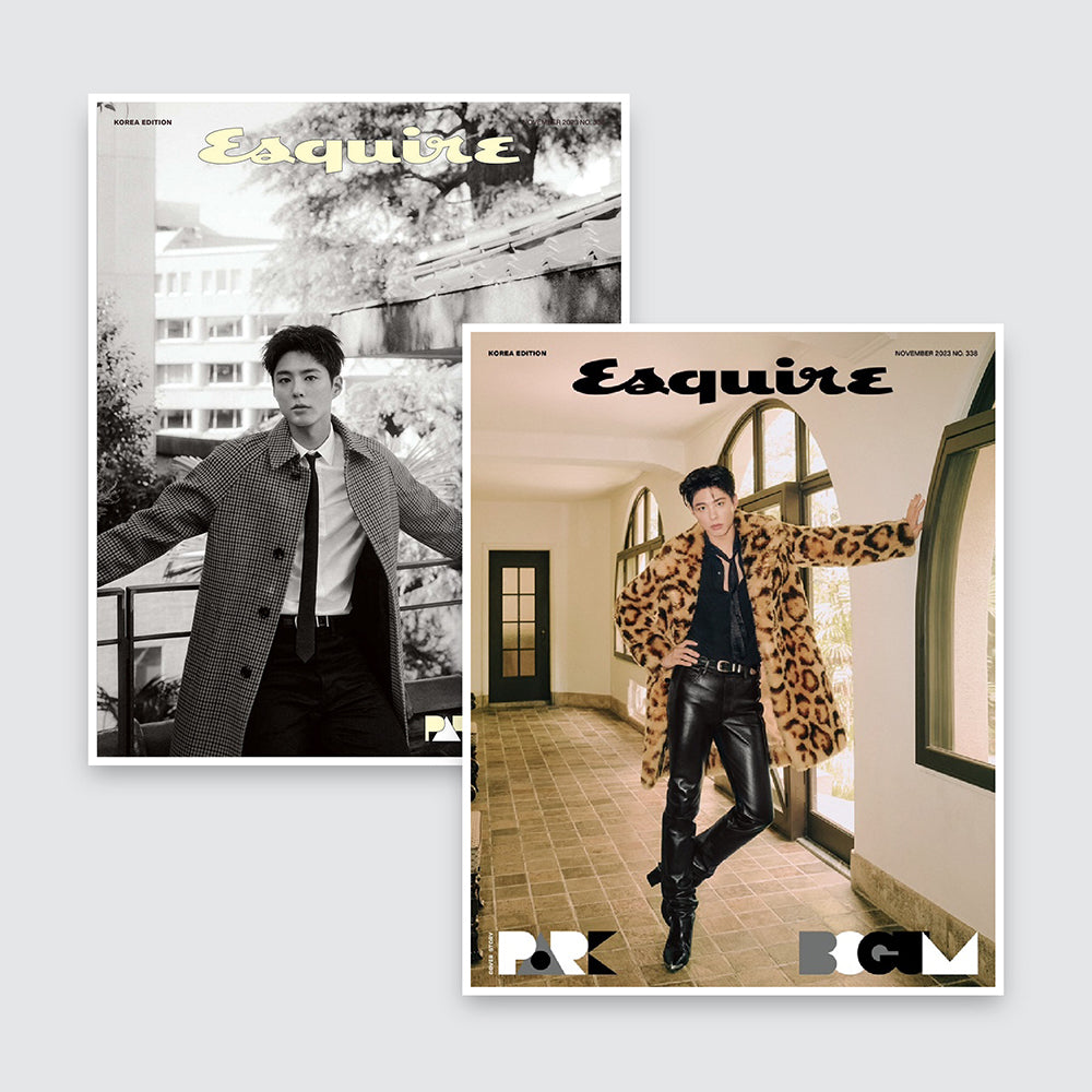 ESQUIRE Korea Magazine November 2023 : Park Bogum Cover