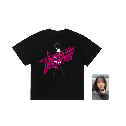 RED VELVET Seulgi [Accidentally On Purpose] T-Shirt Set (Black)