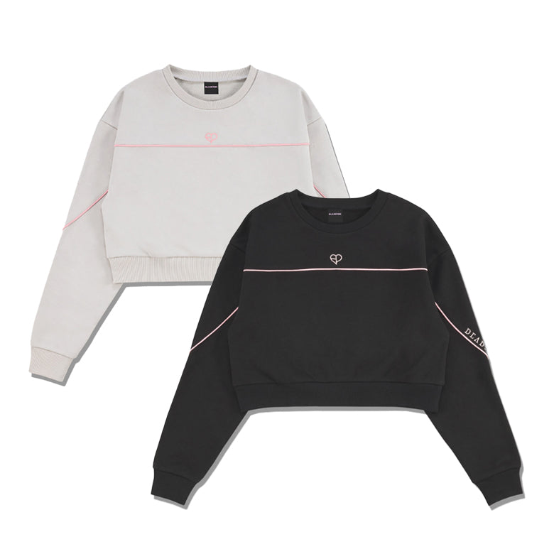 BLACKPINK [DEADLINE in Japan] Piping Crewneck Sweatshirt
