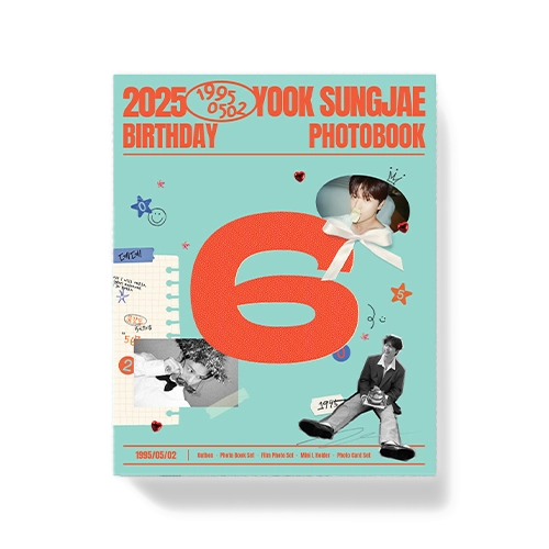 YOOK SUNGJAE 2025 Birthday Photobook : 19950502