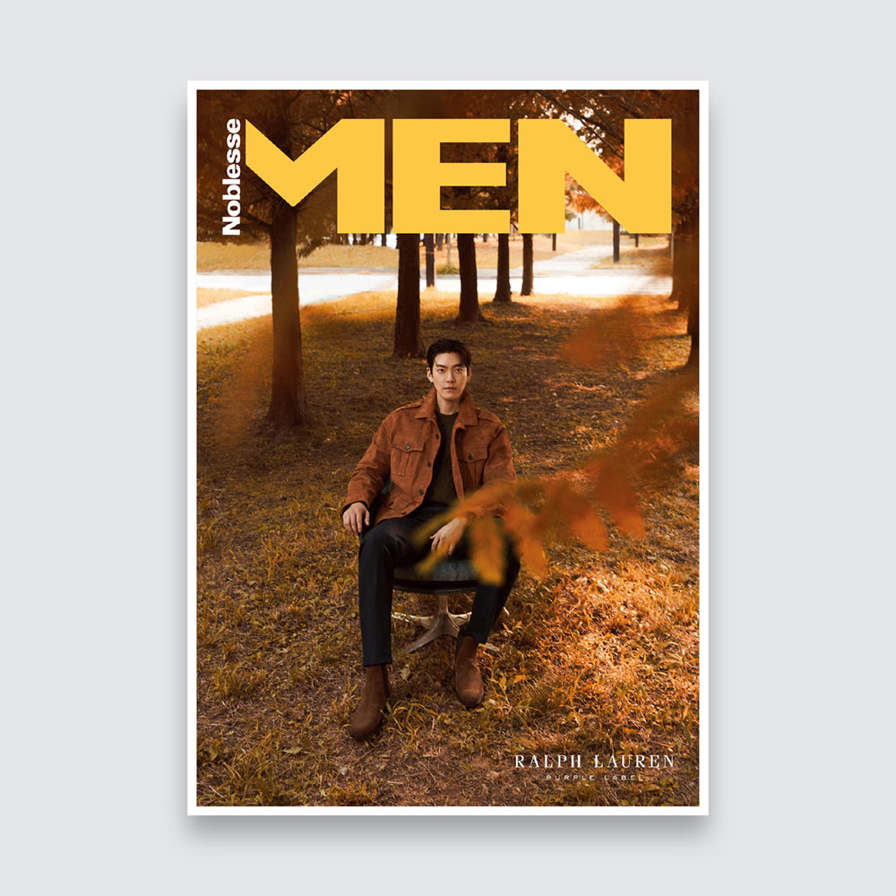MEN Noblesse Korea Magazine October 2023 : Kim Woo-Bin Cover