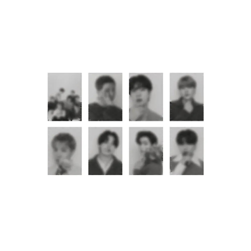 BTS [MONOCHROME Pop Up] Canvas Photo