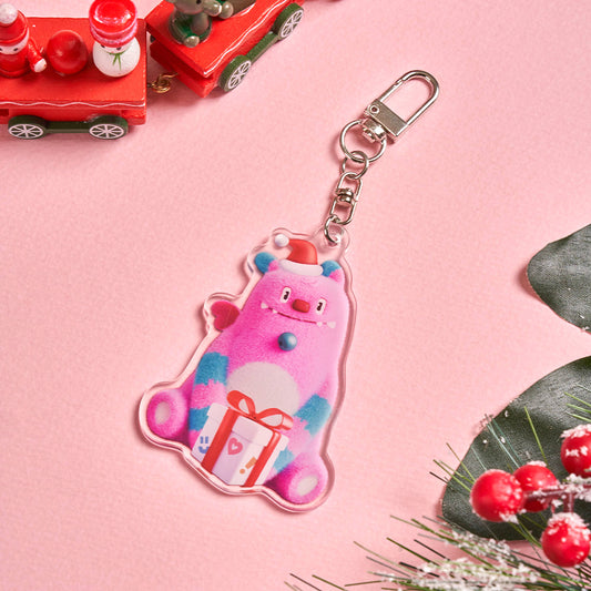 Korea [Seoul My Soul] Hechi & Soul Friends Hechi Christmas Acrylic Keyring