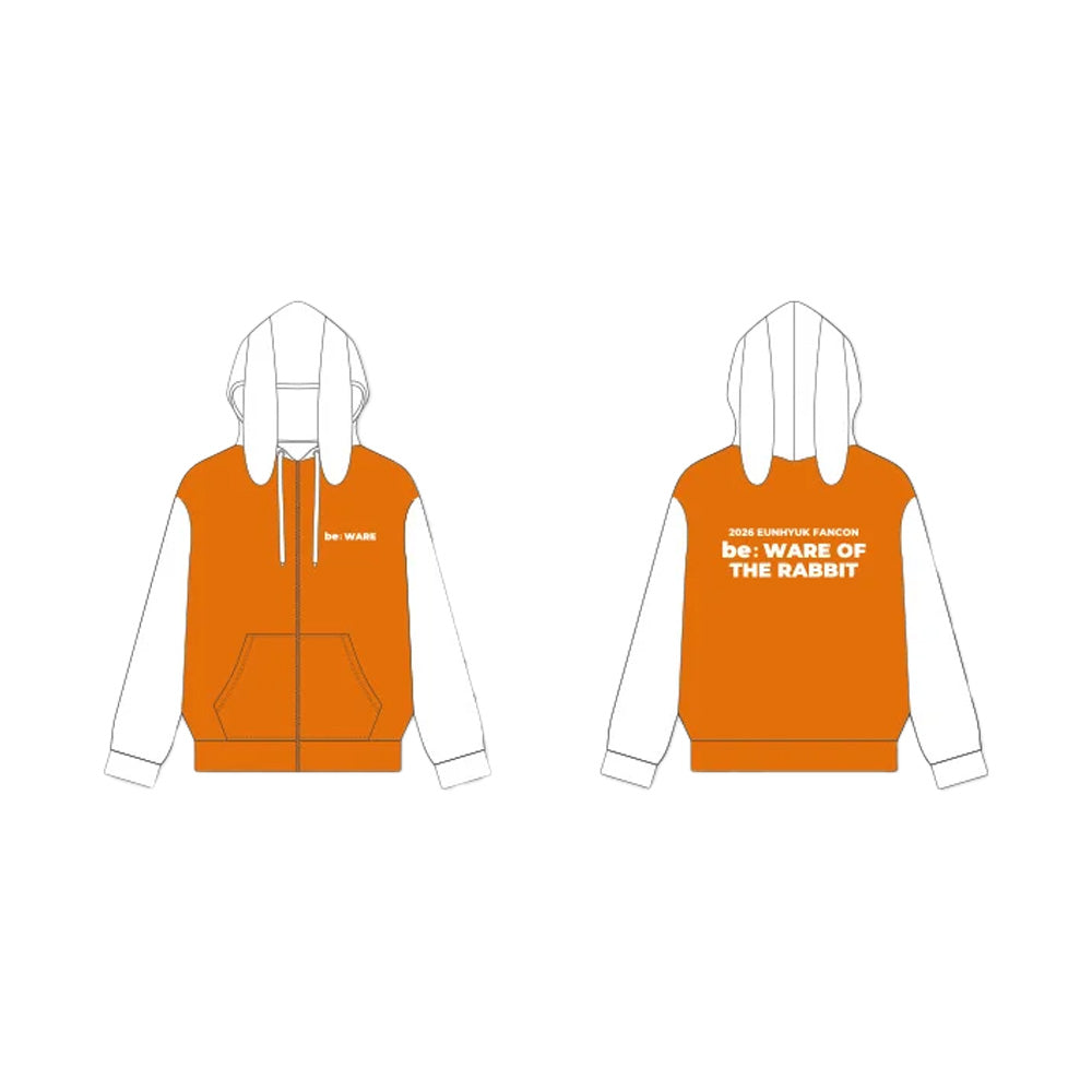 EUNHYUK [be: WARE OF THE RABBIT] Rabbit Zip-Up Hoodie