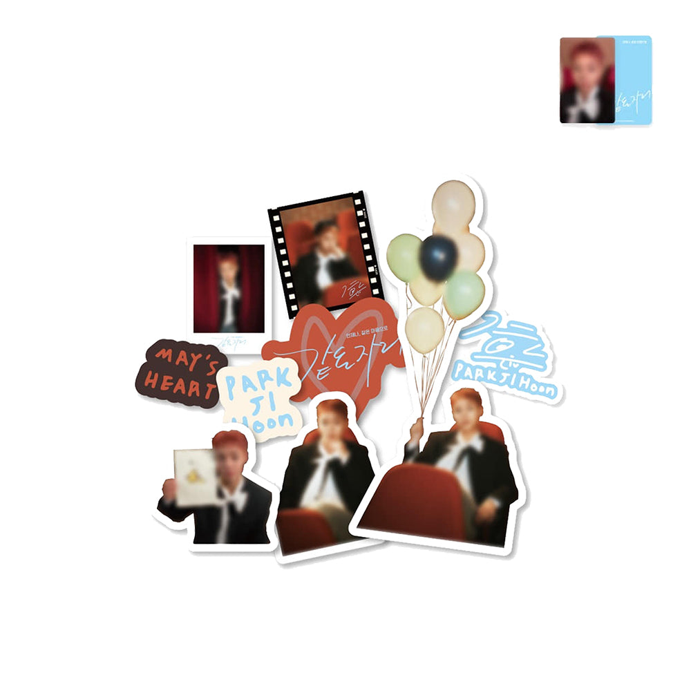 PARK JI HOON [2026 Fanmeeting : 같은 자리] Deco Sticker Set