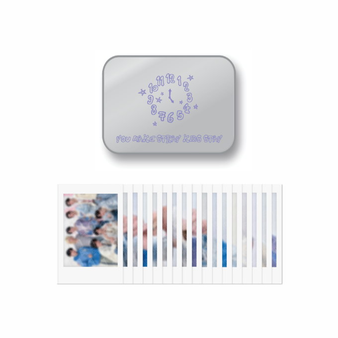 STRAY KIDS [5th Fanmeeting : SKZ 5'CLOCK] Tincase Polaroid Set