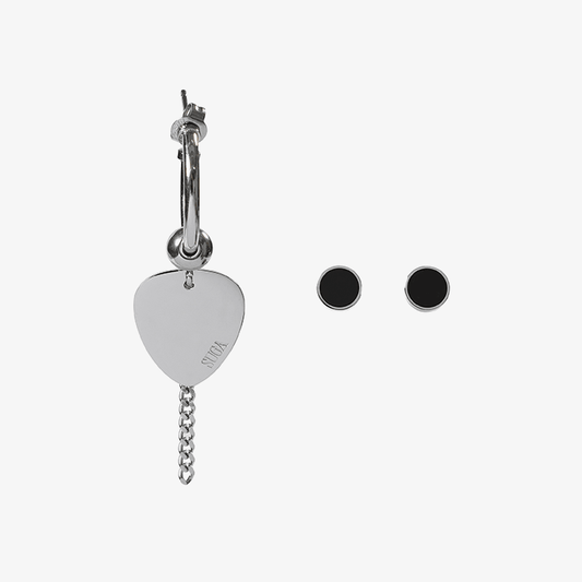 BTS SUGA [Agust D D-DAY Tour] Earring Set (Silver)