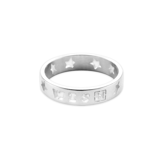 NCT WISH [FIND YOUR COLOR] Silver Wish Ring