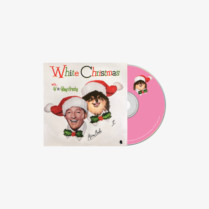 BTS V X Bing Crosby : White Christmas (Pink CD)