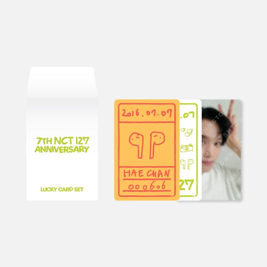 NCT 127 7th Anniversary Lucky Card Set