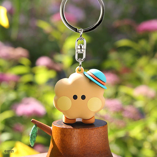 BT21 minini Picnic Figure Keyring