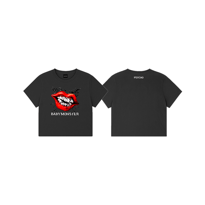 BABYMONSTER [PSYCHO] Symbol Crop T-Shirt
