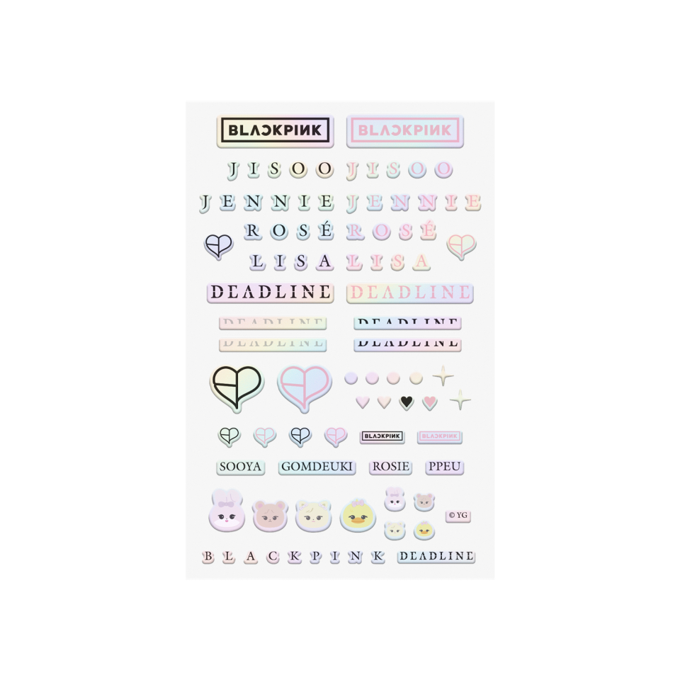 BLACKPINK [DEADLINE Pop Up] Sticker Pack – KPOP2U_Unnie