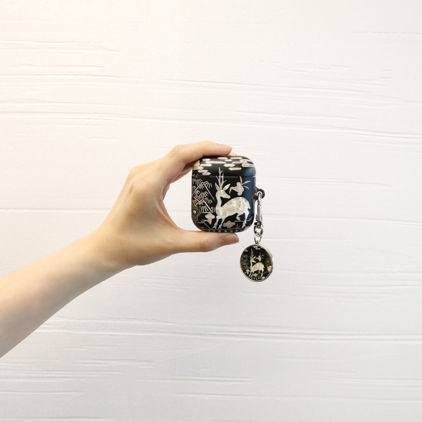 Korean National Museum Mother of Pearl Deer Keyring