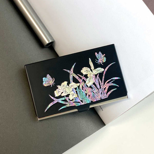 Korean National Museum Mother of Pearl Name Card Case