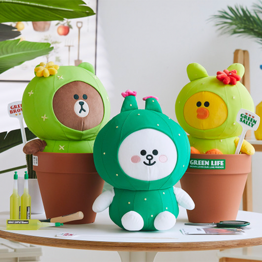 LINE FRIENDS Cooling Plush Doll