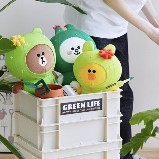 LINE FRIENDS Cooling Plush Doll