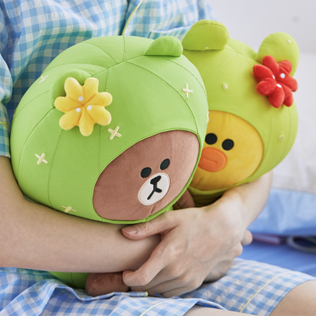 LINE FRIENDS Cooling Plush Doll