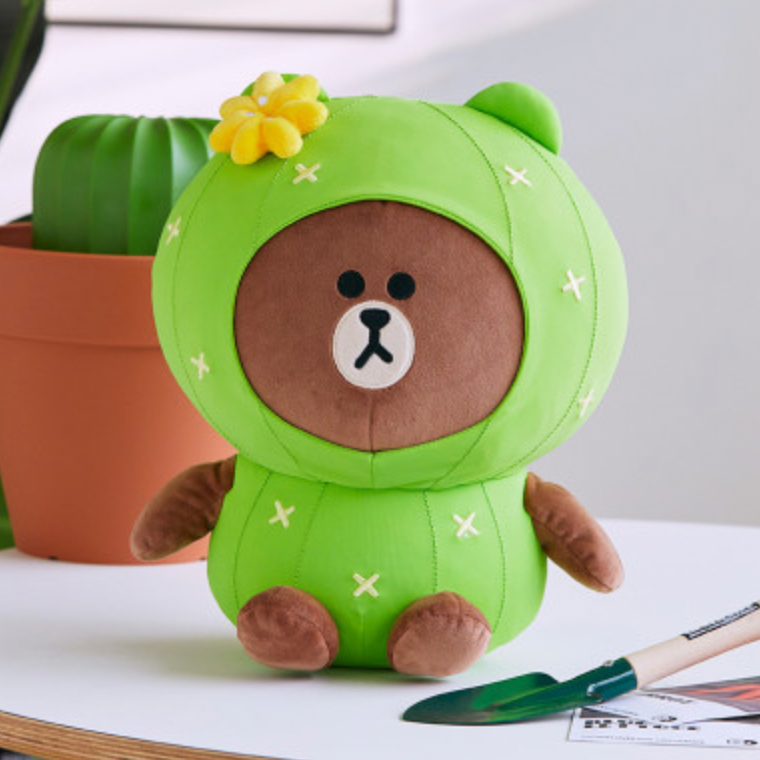 LINE FRIENDS Cooling Plush Doll