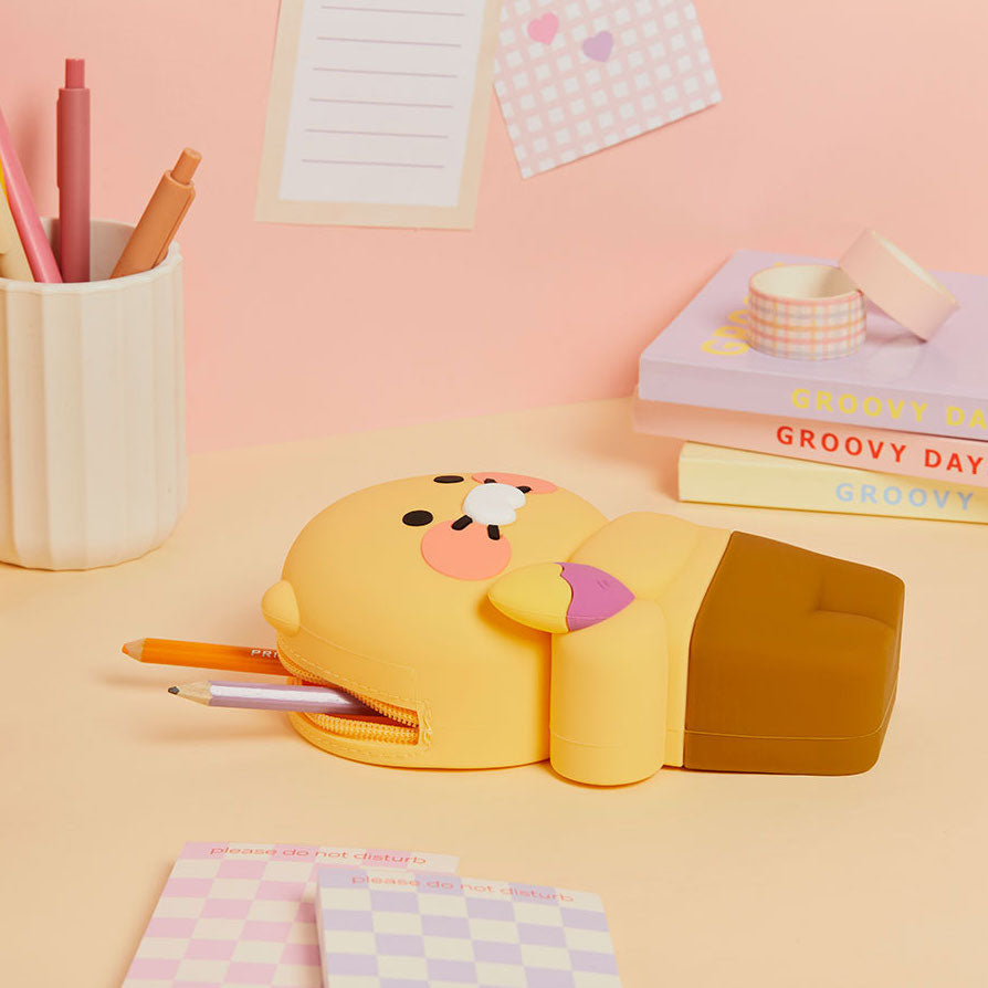 Kakao Friends Choonsik Silicone Pencil Case Kpop2uunnie 4456