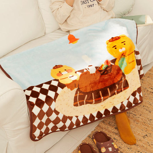 KAKAO FRIENDS [Cabin in the First] Basic Blanket