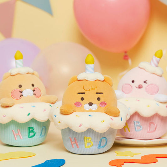 KAKAO FRIENDS Birthday Cupcake Melody Plush Doll