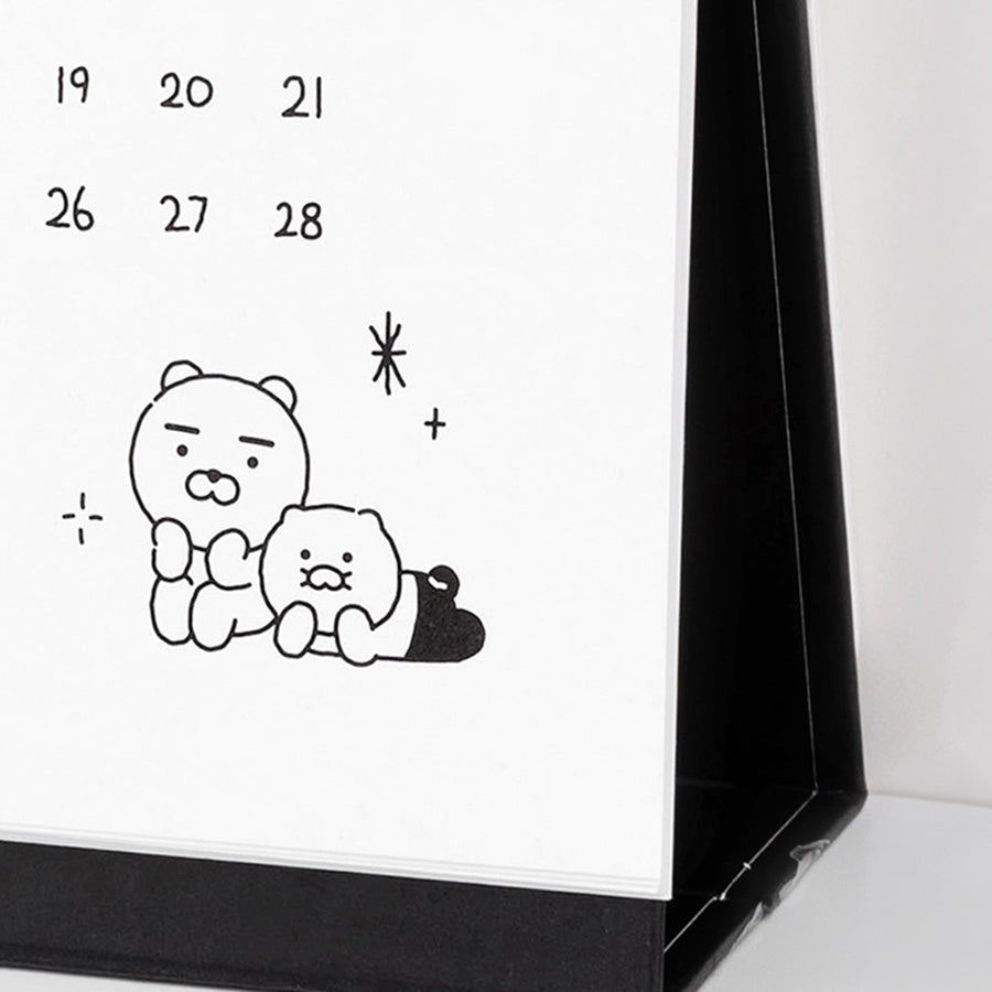KAKAO FRIENDS [Doodle Doodle] 2024 Desk Calendar
