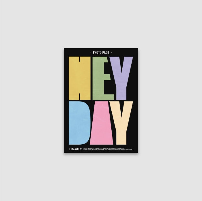 FTISLAND [HEY DAY] Photo Pack