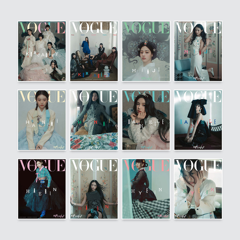 VOGUE Korea Magazine January 2025 : NewJeans Cover