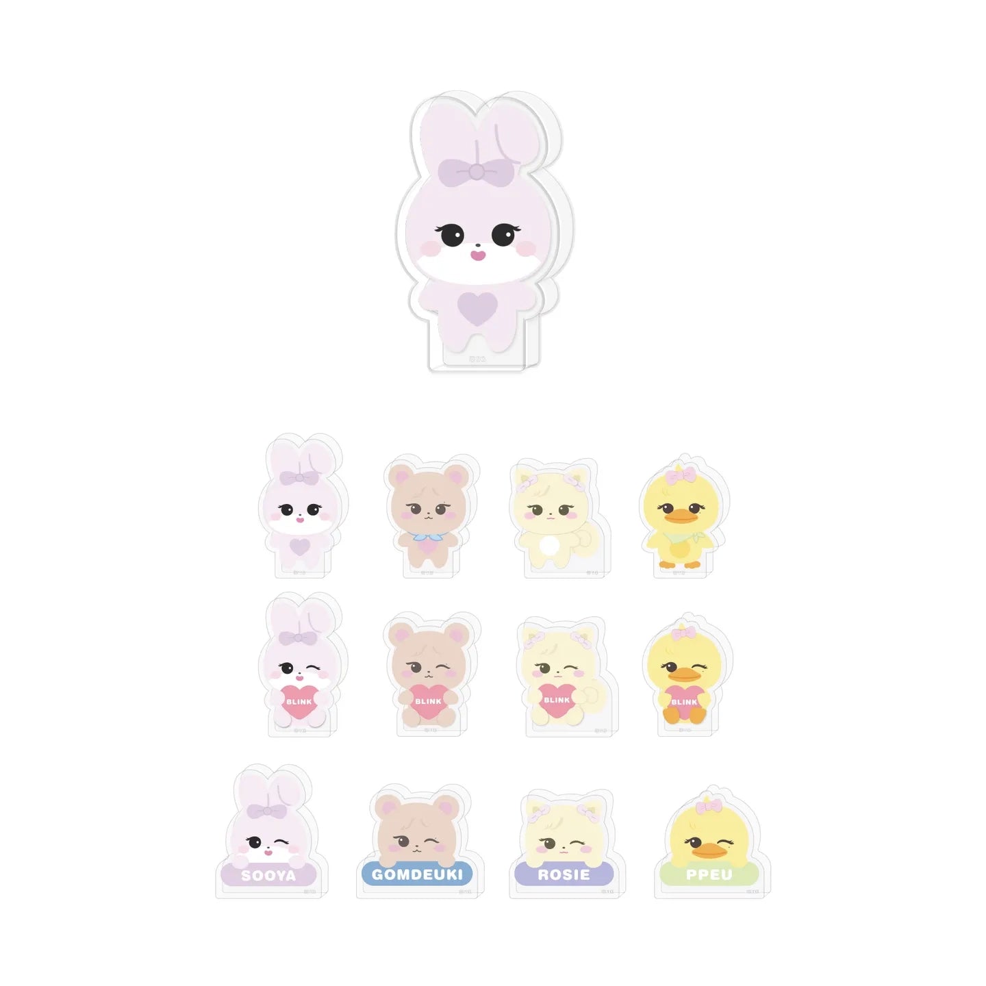 BLACKPINK [DEADLINE] Character Random Mini Acrylic Stand