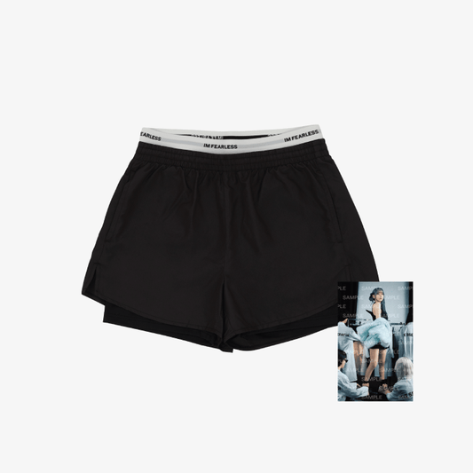 LE SSERAFIM [2024 S/S Pop Up] Double Layer Shorts (Women's)