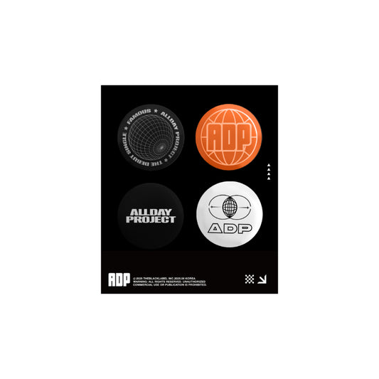 ALLDAY PROJECT [FAMOUS] Pin Button Set